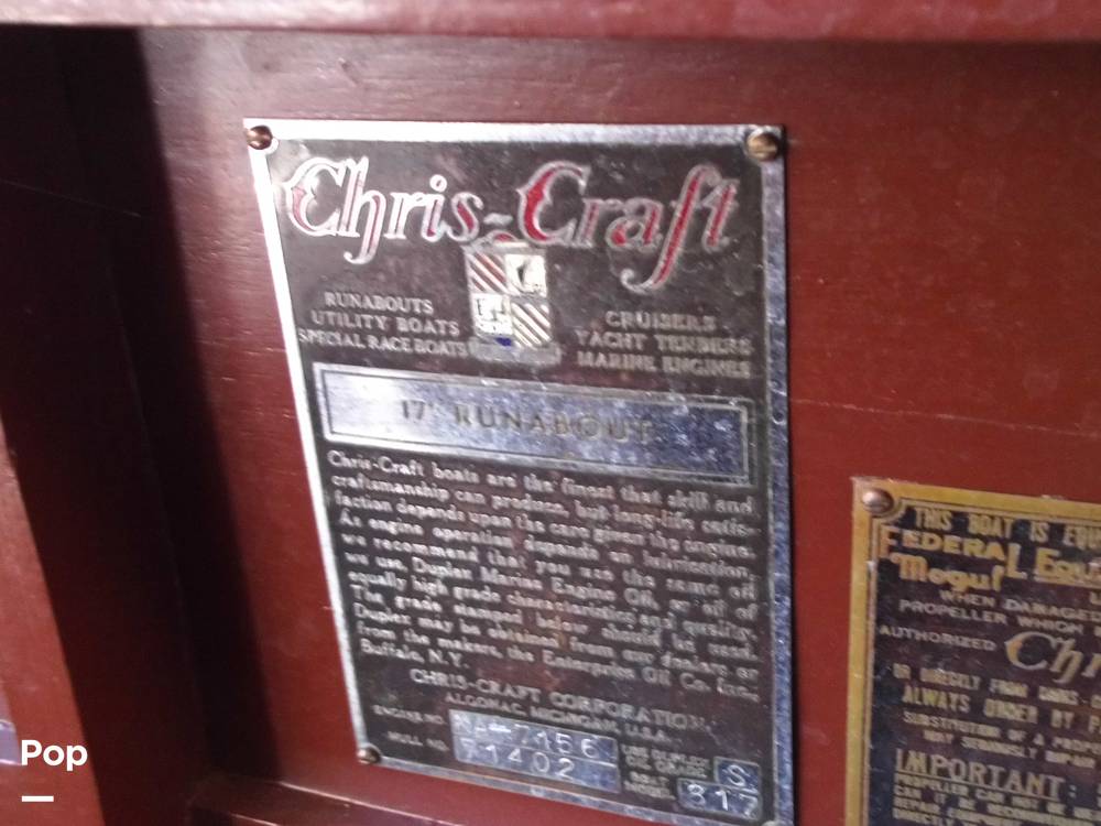 Slide: The Image of Chris-Craft Runabout 1938 - 14762299