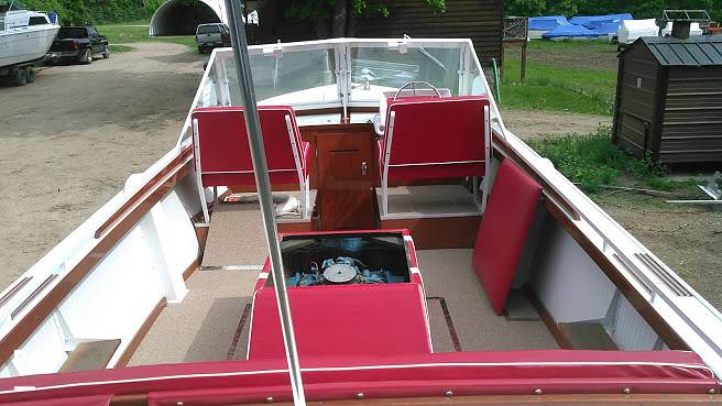 Slide: The Image of Chris-Craft Sea-Skiff Sportsman 1964 - 4182594