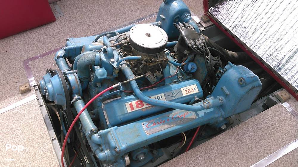 Slide: The Image of Chris-Craft Sea-Skiff Sportsman 1964 - 4182599