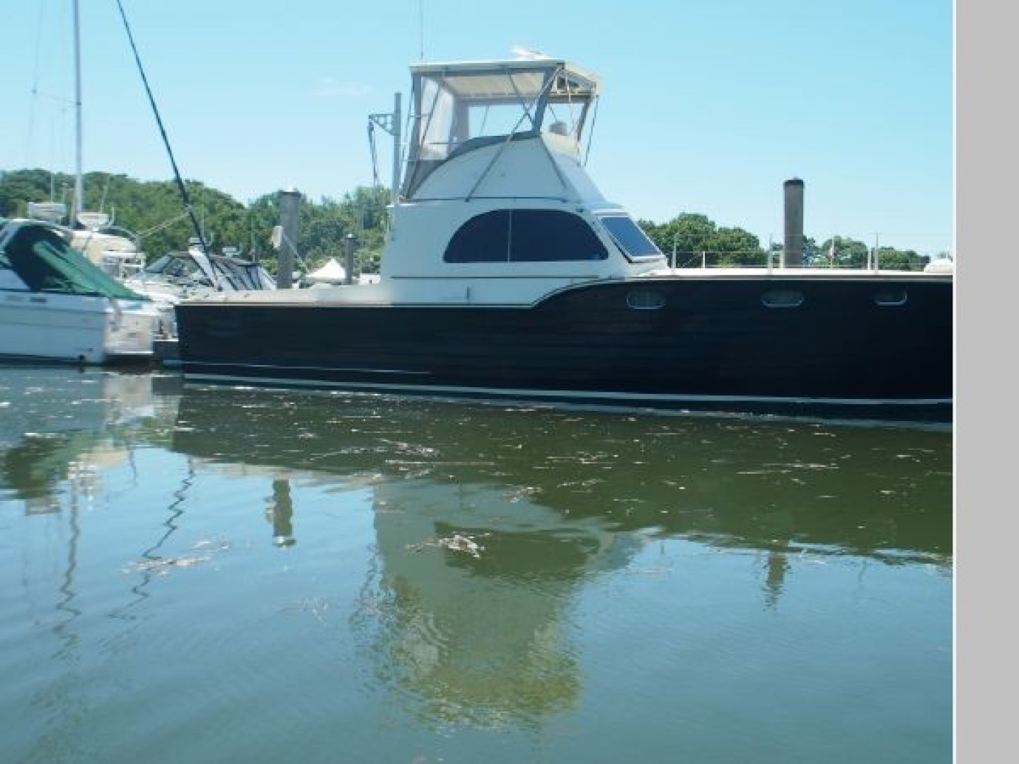 Slide: The Image of Chris-Craft Sea Skiff/Flybridge 1956 - 1756699