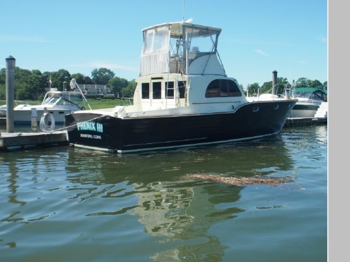 Slide: The Image of Chris-Craft Sea Skiff/Flybridge 1956 - 1756700