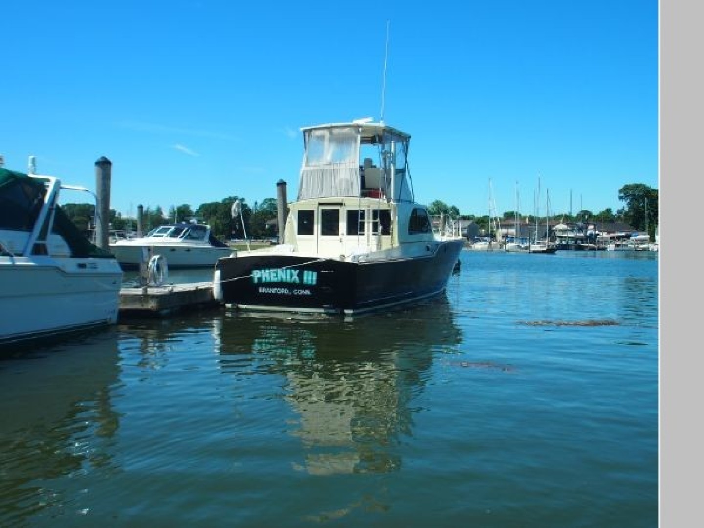 Slide: The Image of Chris-Craft Sea Skiff/Flybridge 1956 - 1756701