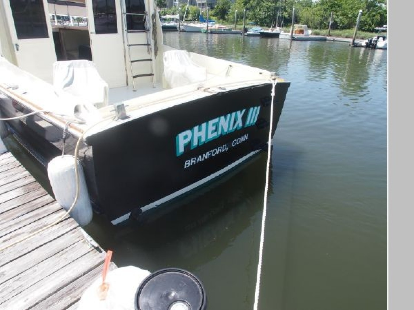 Slide: The Image of Chris-Craft Sea Skiff/Flybridge 1956 - 1756703
