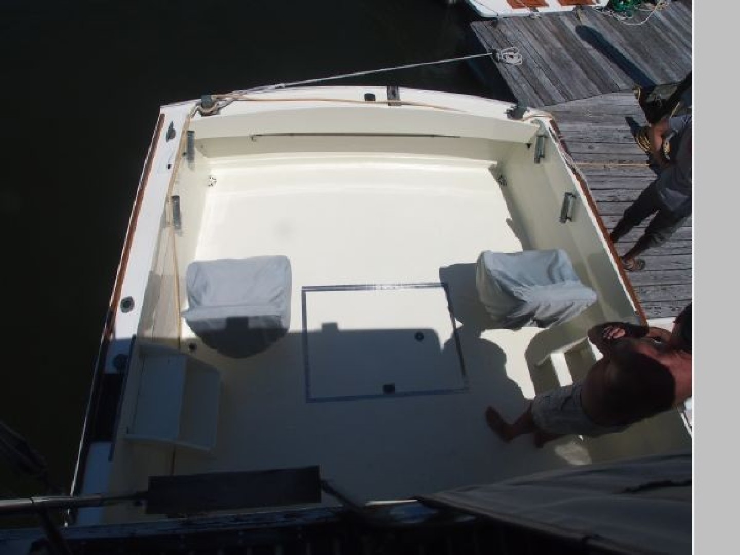 Slide: The Image of Chris-Craft Sea Skiff/Flybridge 1956 - 1756708