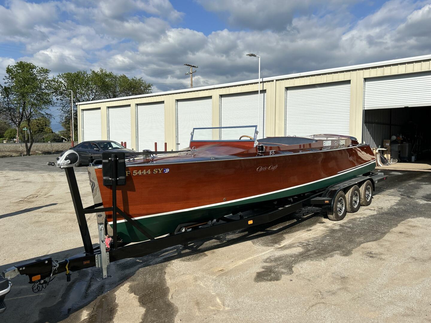 Slide: The Image of Chris-Craft Triple Cockpit 1929 - 4289073