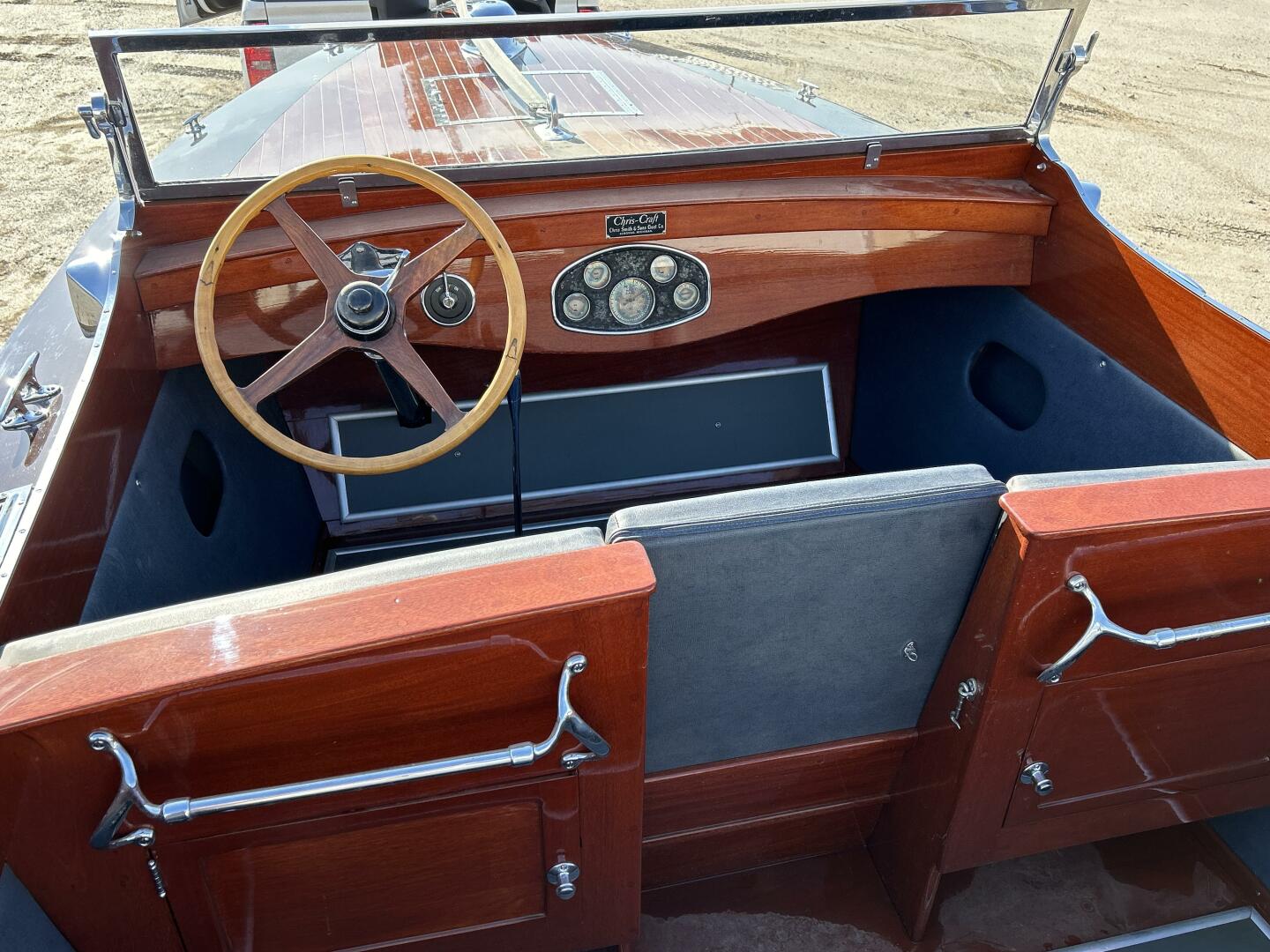 Slide: The Image of Chris-Craft Triple Cockpit 1929 - 4289105