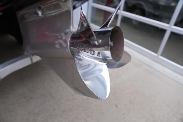 Slide: The Image of Close-up of a 2005 Cigarette 38 Top Gun boat propeller. - 7