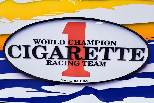 Slide: The Image of 2005 Cigarette 38 Top Gun World Champion Racing Team logo - 9