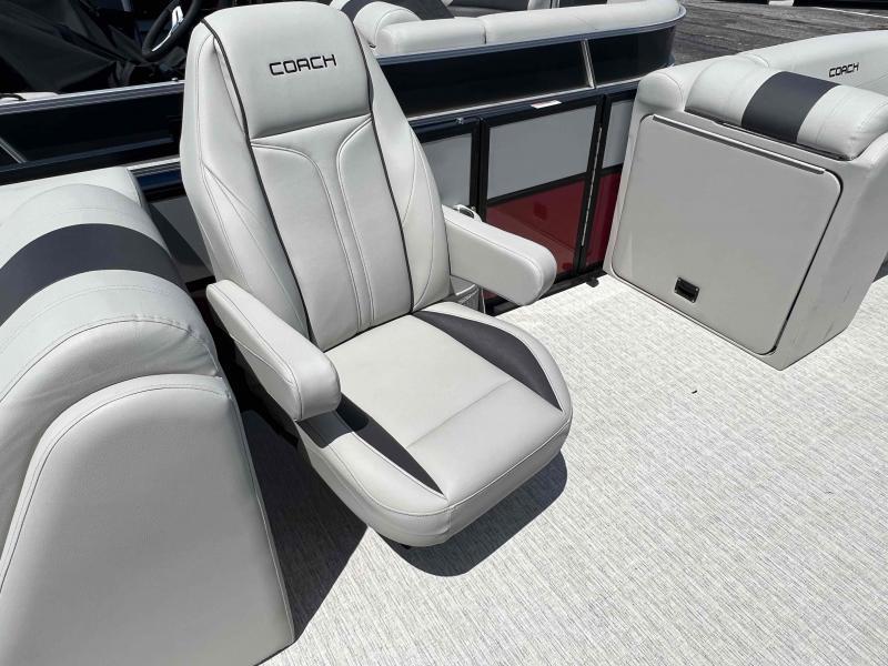 Slide: The Image of 2023 Coach 223 RFC boat interior with luxurious seating. - 8
