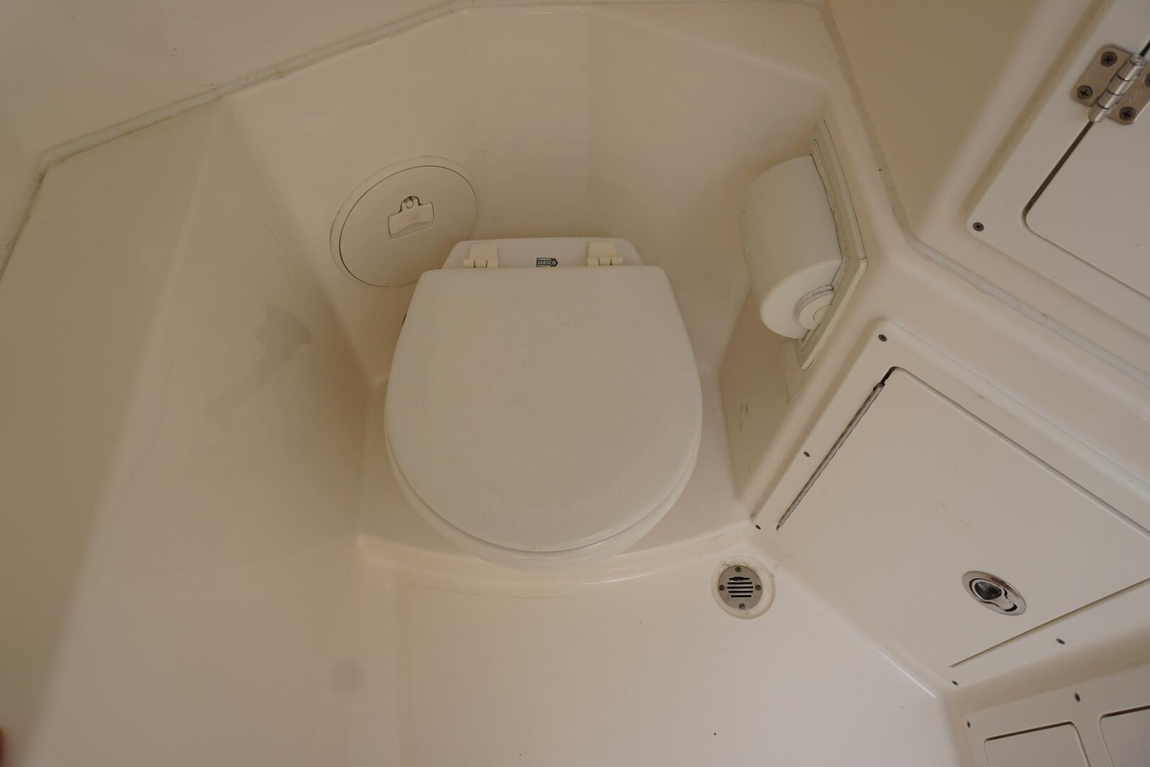 Slide: The Image of 2019 32 Cobia 320 CC SANTIAGO Head Compartment (4) - 4411152