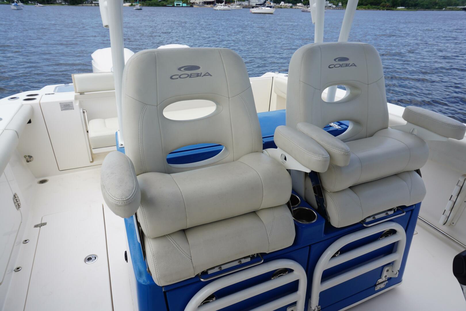 Slide: The Image of 2019 32 Cobia 320 CC SANTIAGO Helm Seats (1) - 4411158