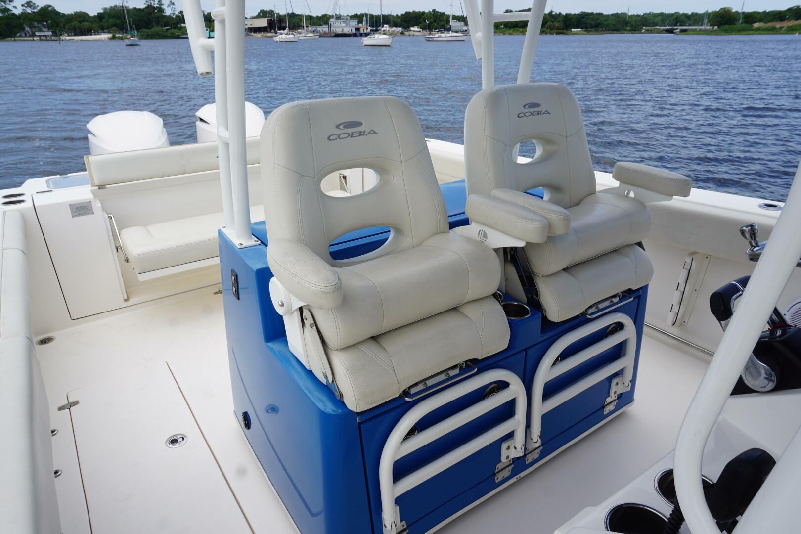 Slide: The Image of 2019 32 Cobia 320 CC SANTIAGO Helm Seats (2) - 4411163
