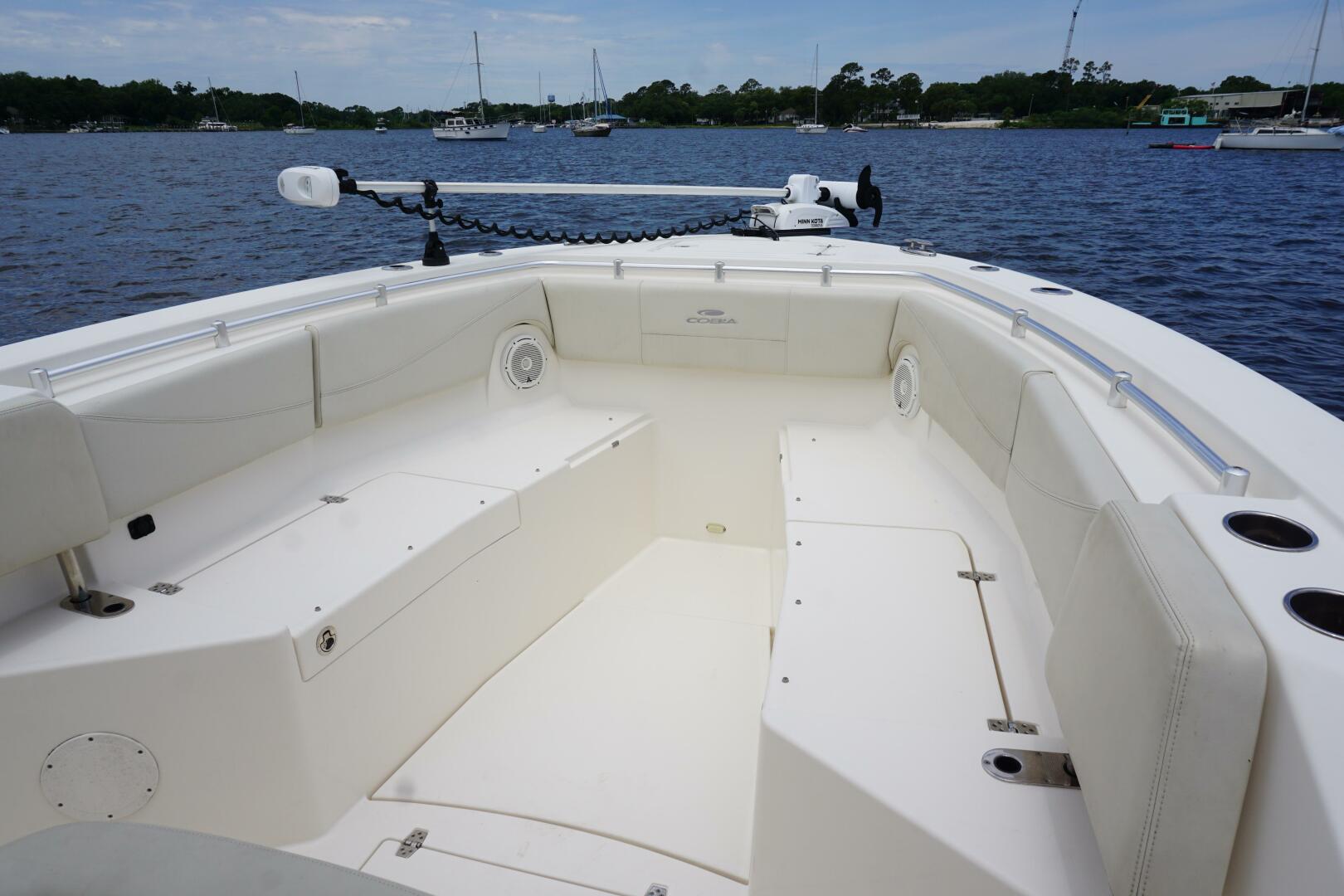 Slide: The Image of 2019 32 Cobia 320 CC SANTIAGO Bow Seating (1) - 4411242