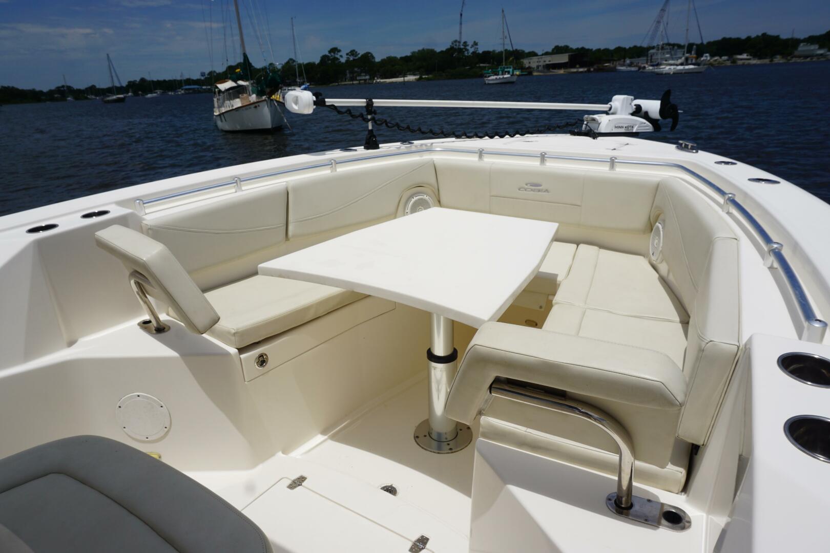 Slide: The Image of 2019 32 Cobia 320 CC SANTIAGO Bow Table (2) - 4411247