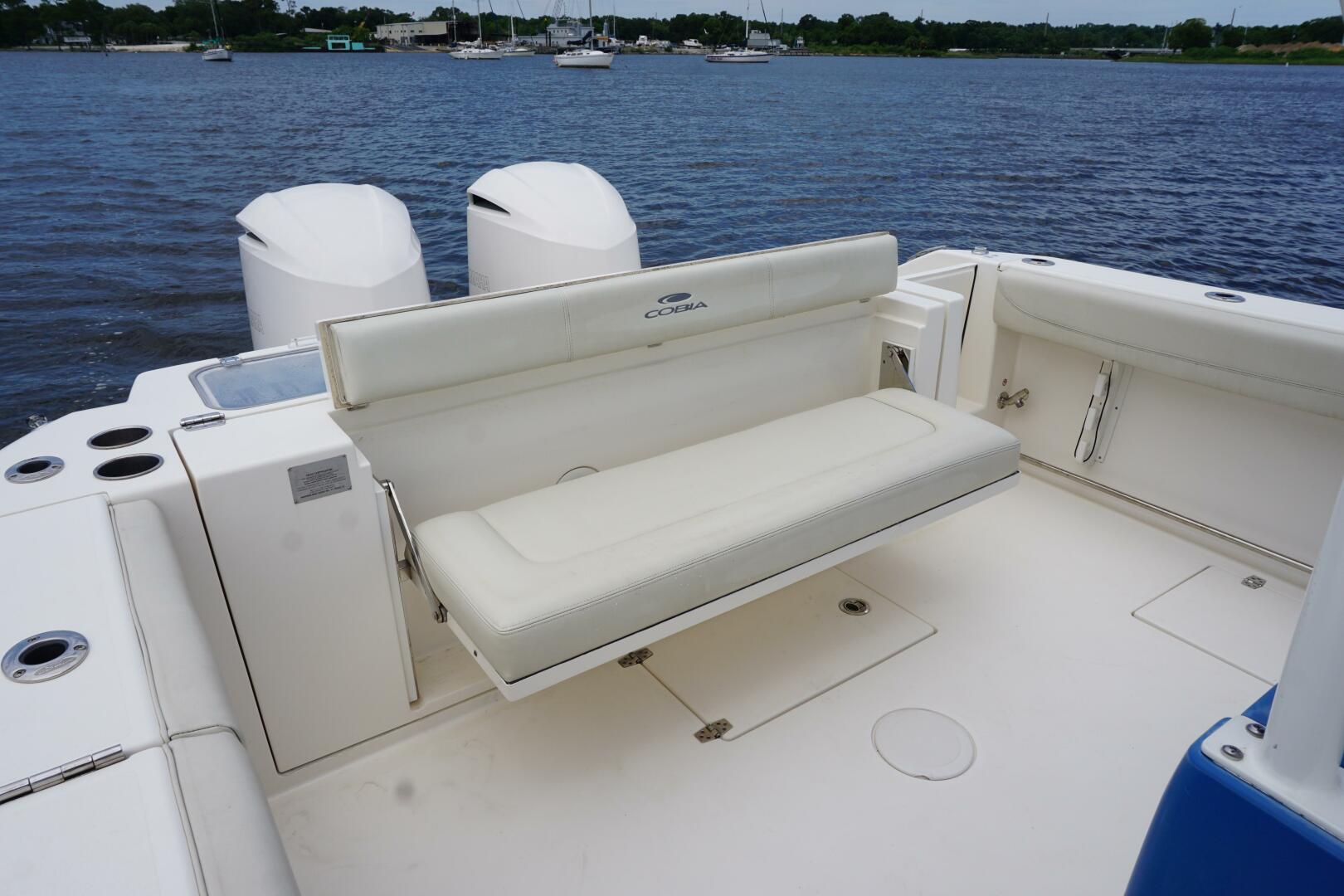 Slide: The Image of 2019 32 Cobia 320 CC SANTIAGO Cockpit Seating (3) - 4411259