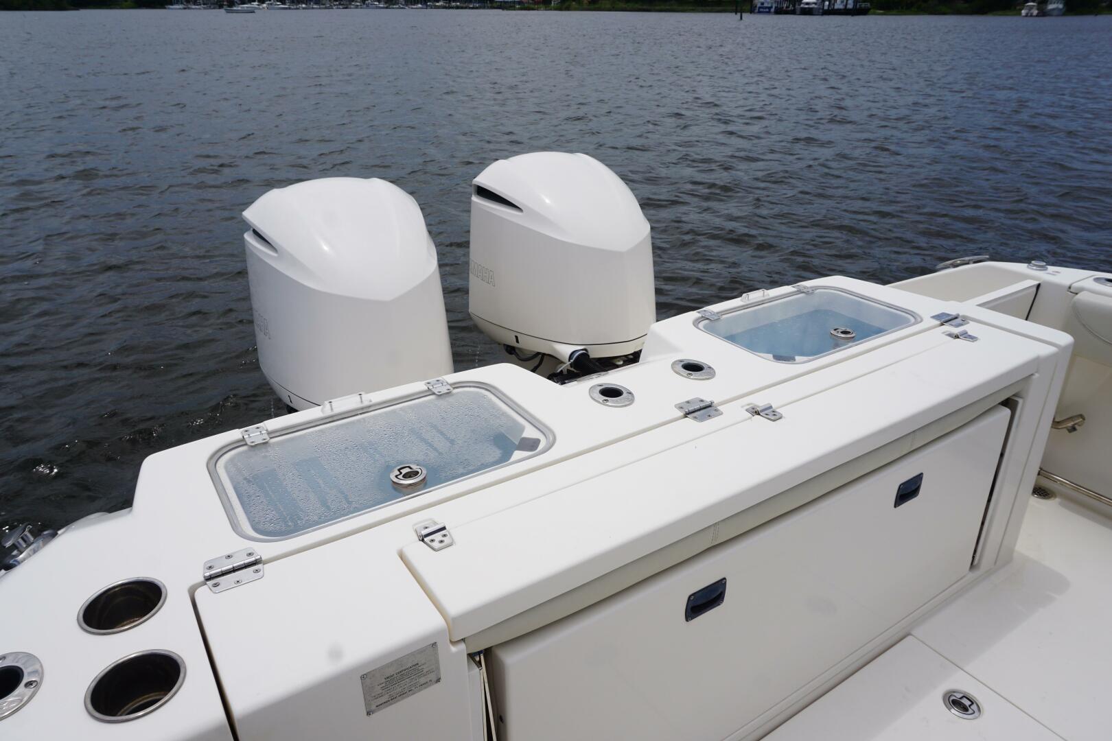 Slide: The Image of 2019 32 Cobia 320 CC SANTIAGO Livewells - 4411264