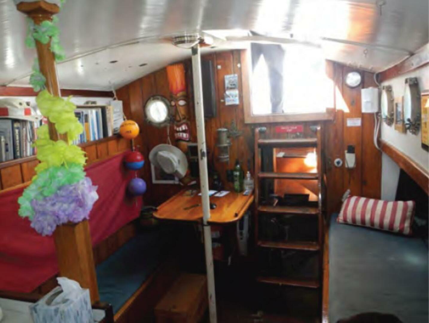 Slide: The Image of Colvin Gazelle Junk Schooner 1979 - 5104088