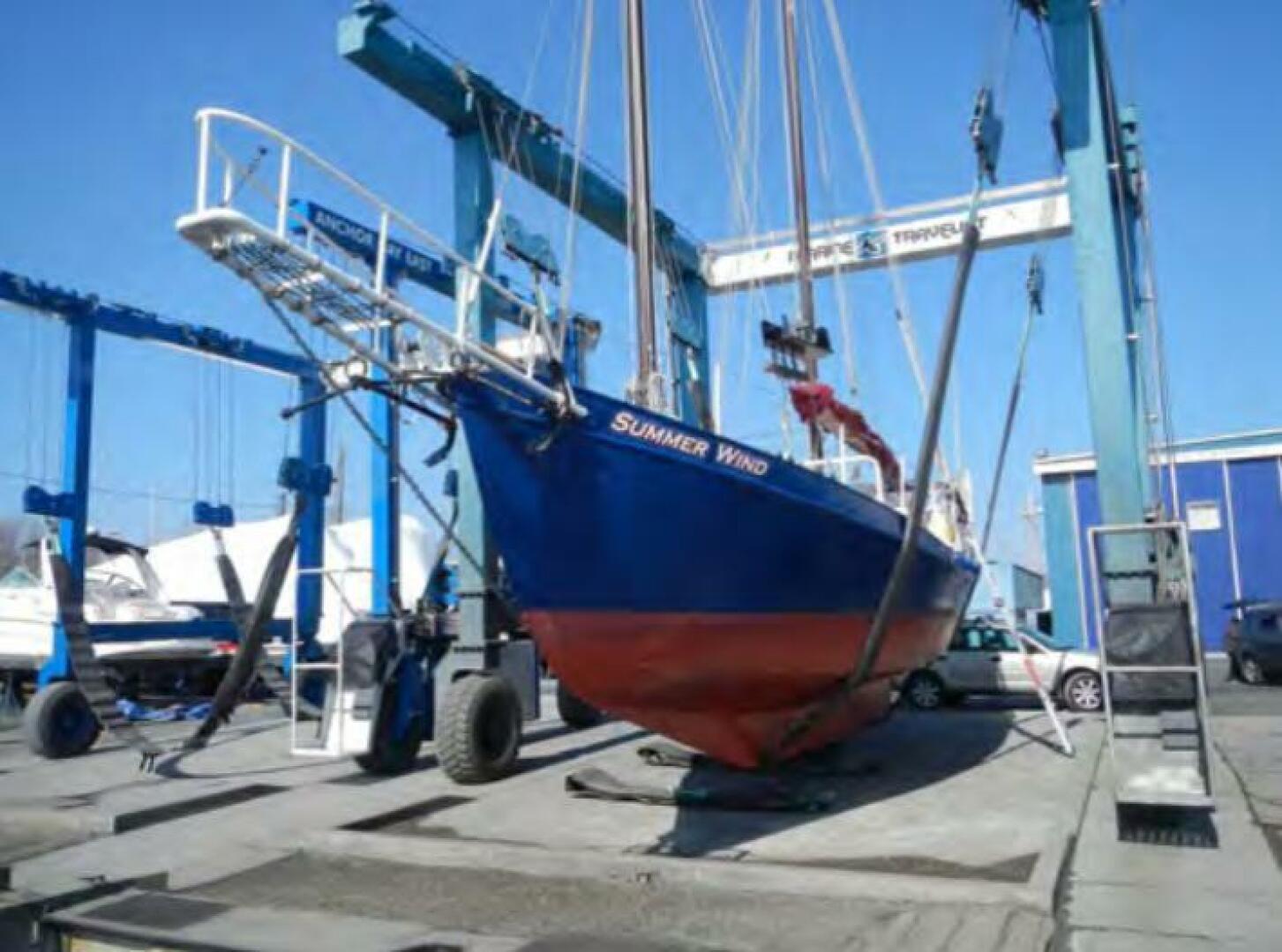 Slide: The Image of Colvin Gazelle Junk Schooner 1979 - 5102675