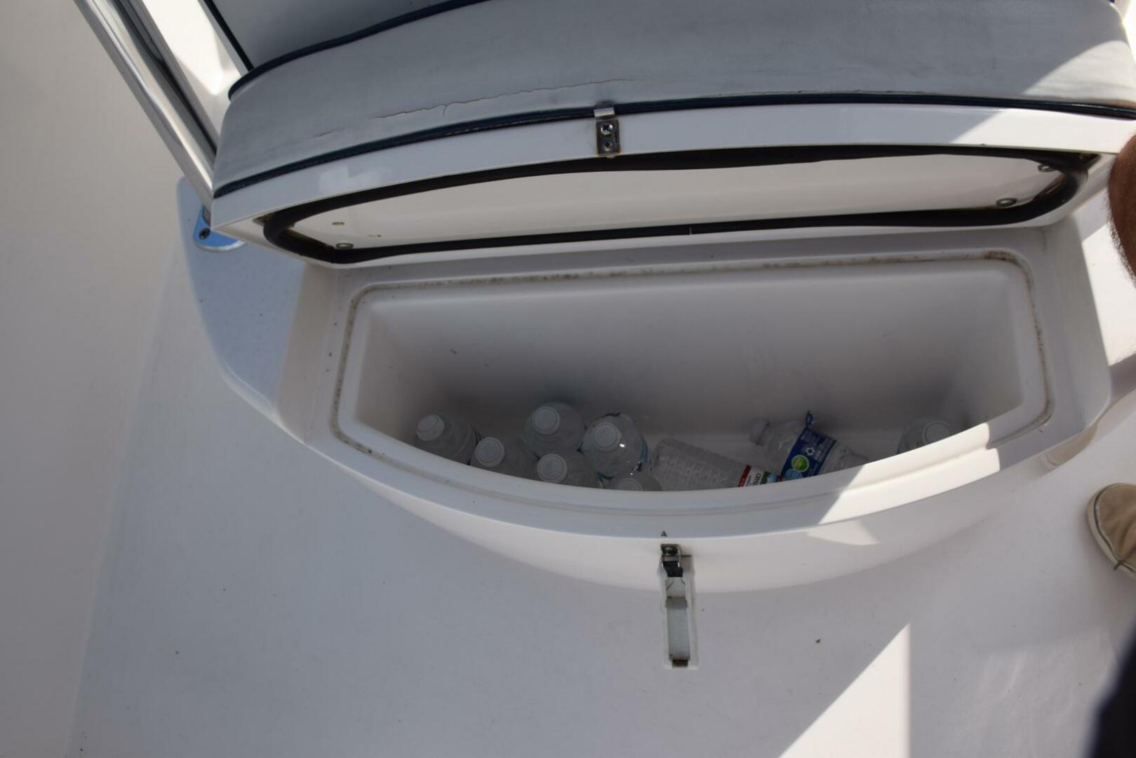 Slide: The Image of Insulated Cooler Under Forward Console Seat   - 5107825
