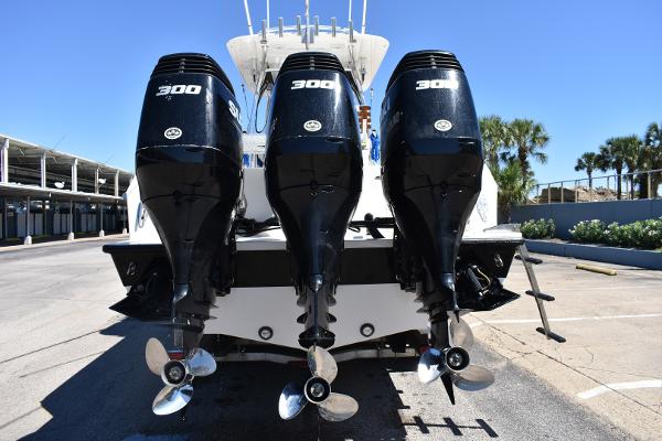 Slide: The Image of 2008 Contender 36 Fish Around with triple 300 HP engines. - 15