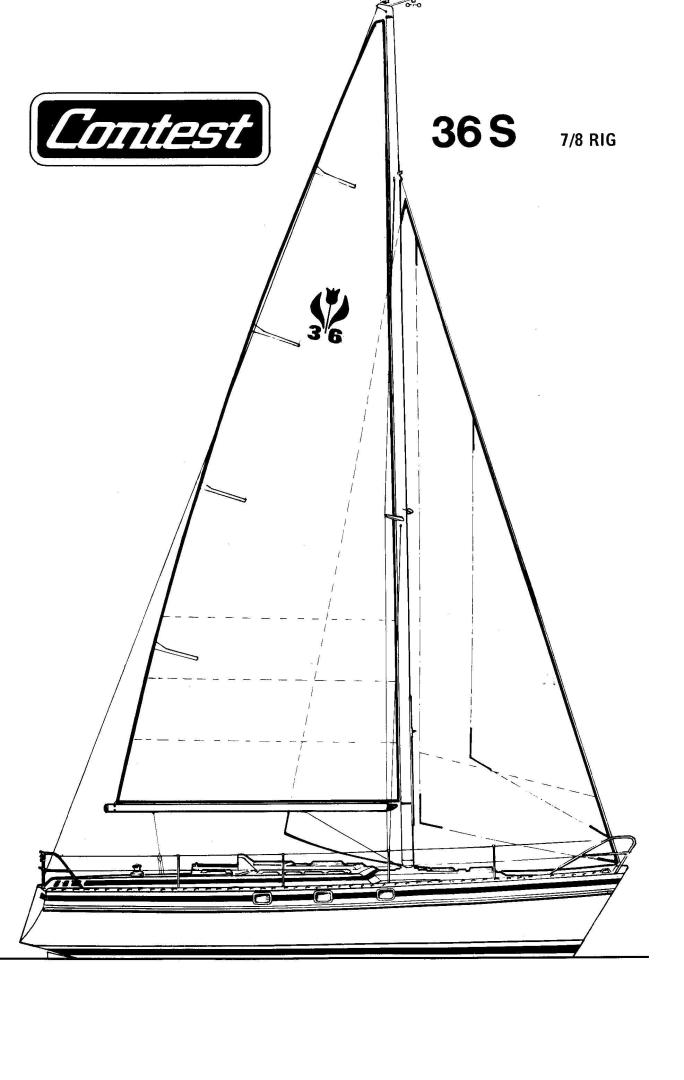 Slide: The Image of Contest 36S Fr Sailplan - 3513139