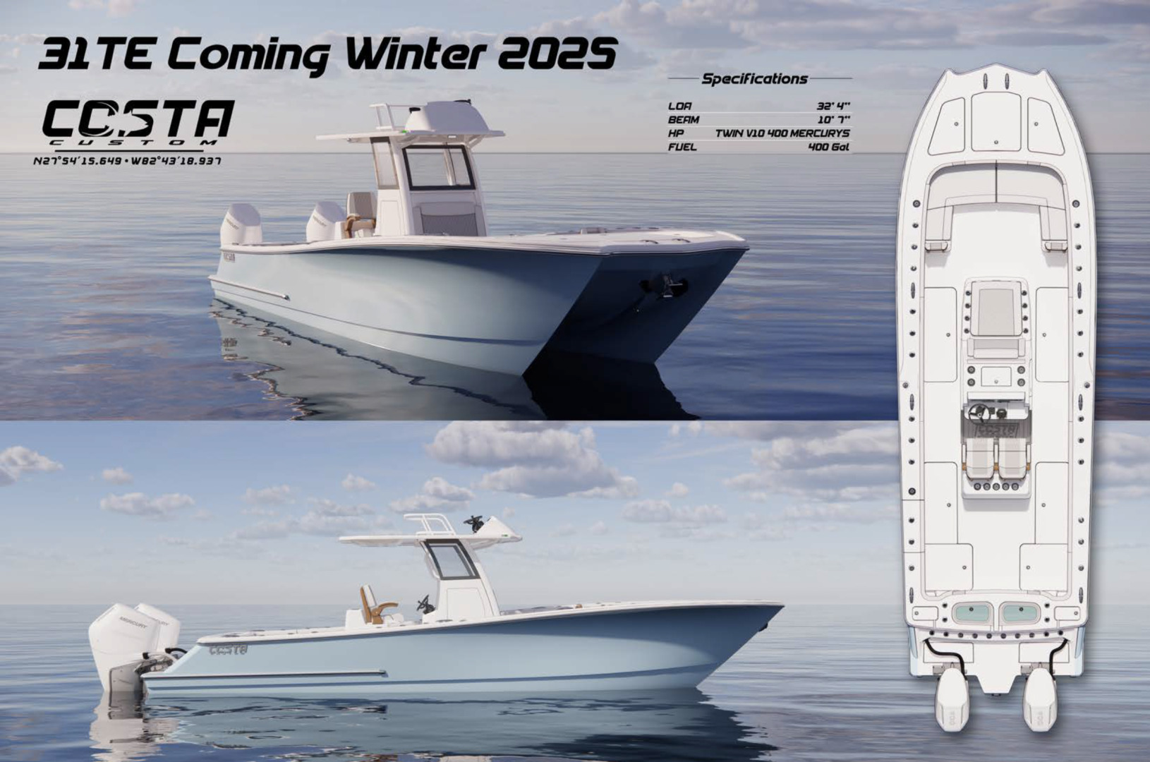 Slide: The Image of Costa Custom 31 2026 - 5307113