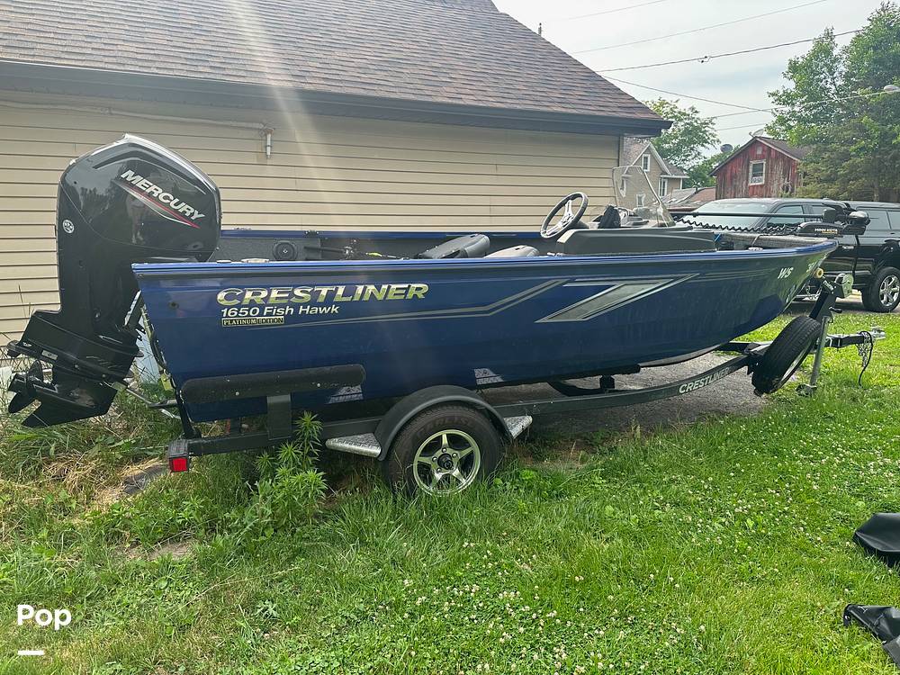 Slide: The Image of Crestliner 1650 Fish Hawk SC Platinum Edition 2019 - 12745527