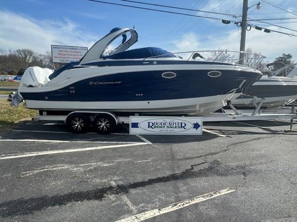 Slide: The Image of 2024 Crownline 280 CRX boat on trailer at Rhode River Boat Sales. - 3