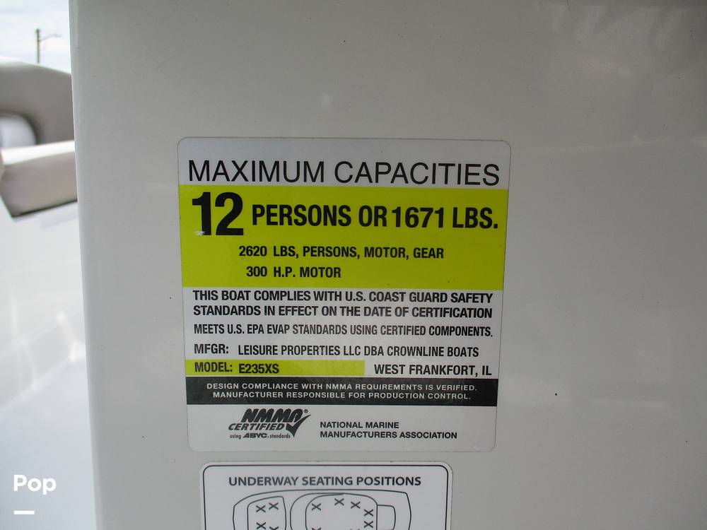 Slide: The Image of Crownline Boats E- 235 XS 2023 - 13955992