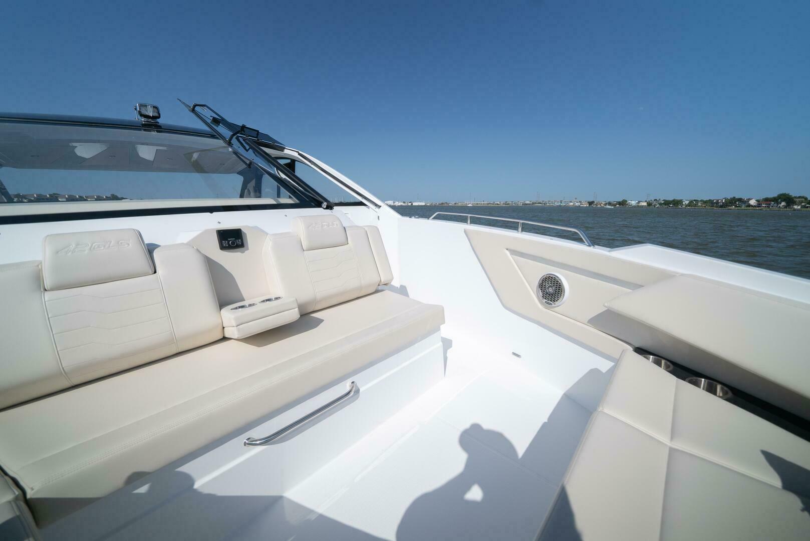 Slide: The Image of 2024 Cruisers Yachts 42 - Galati Yacht Sales Trade - Bow Forward Seating - 4611801