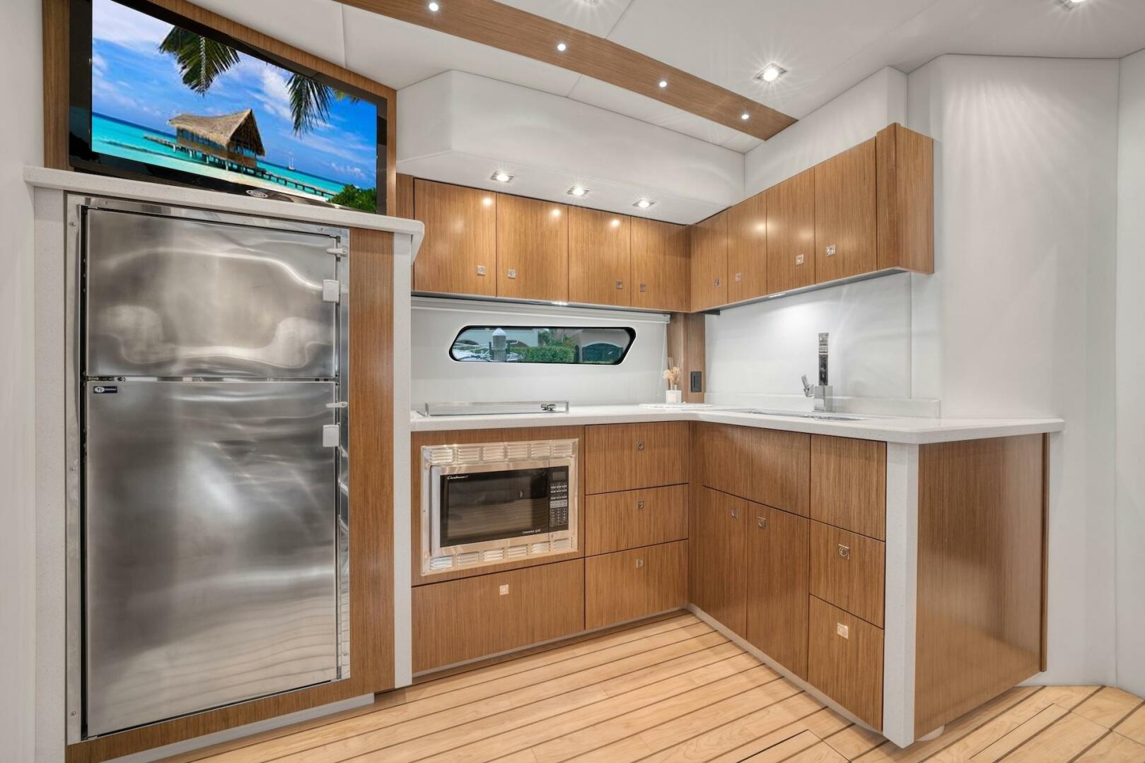 Slide: The Image of 2015 Cruisers Yachts 48 Cantius - Lower Galley  - 5117014