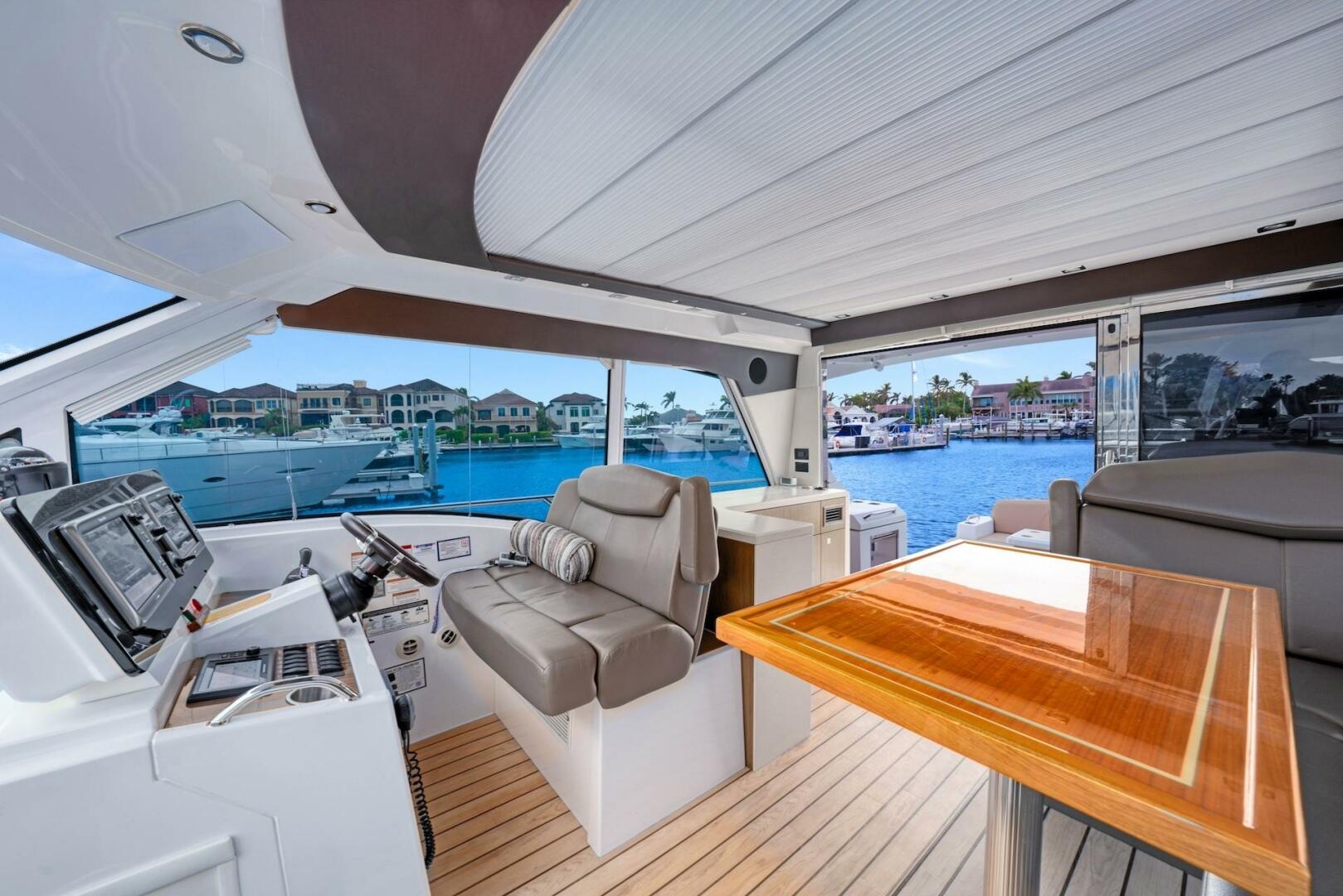 Slide: The Image of 2015 Cruisers Yachts 48 Cantius - Upper Salon & Galley2015 Cruisers Yachts 48 Cantius - Upper Salon & Galley - 5117034