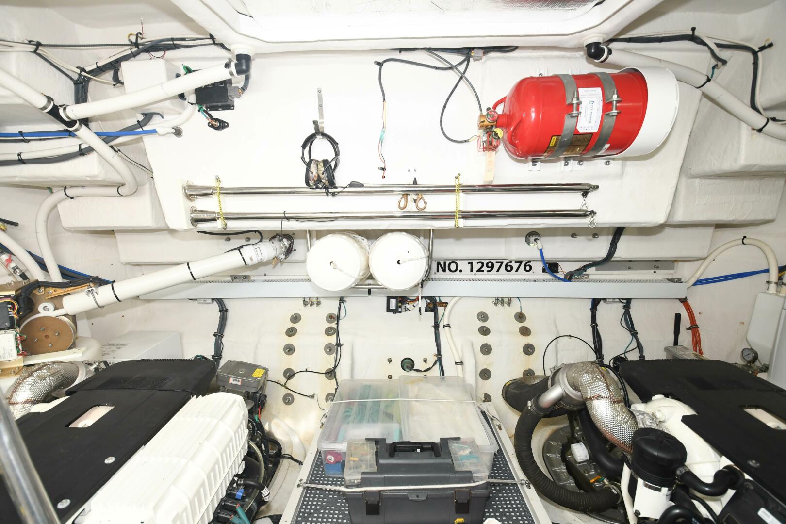 Slide: The Image of 2018 50 Cruisers Cantius - Grateful III - Engine Room - 31