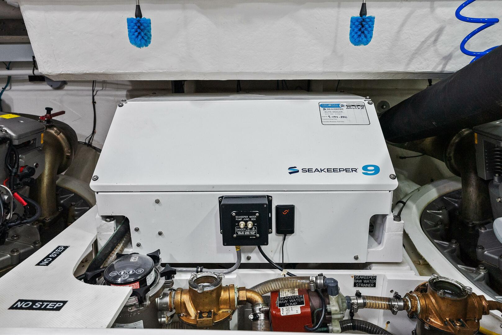 Slide: The Image of 2021 Cruiser Yachts 60 Cantius - Engine Room - 5432236