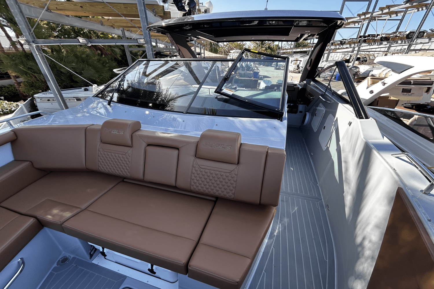 Slide: The Image of Cruisers Yachts 34 GLS South Beach Outboard 2024 - 34