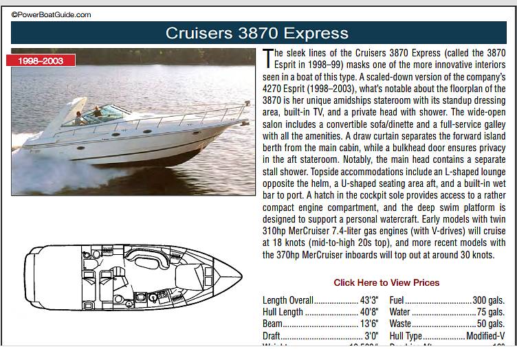 Slide: The Image of Cruisers Yachts 3870 Express 2000 - 15129799
