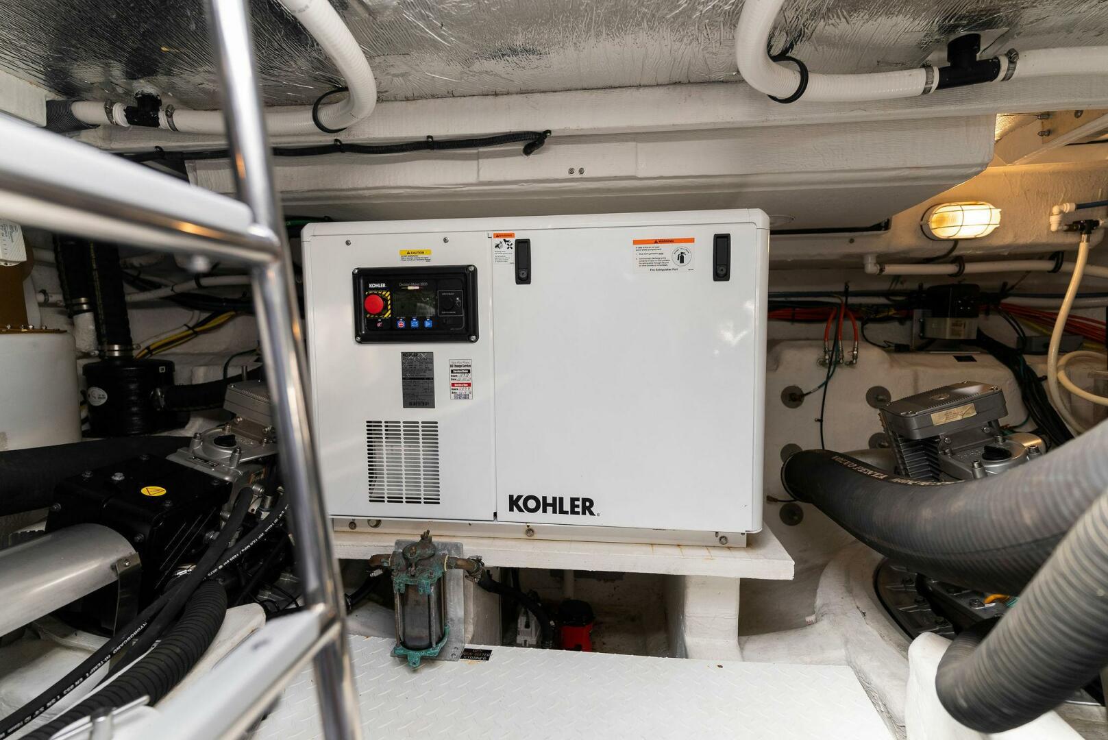 Slide: The Image of 2018 Cruisers 45 Cantius 'Royal Speerit III' Engine Room - 4007890