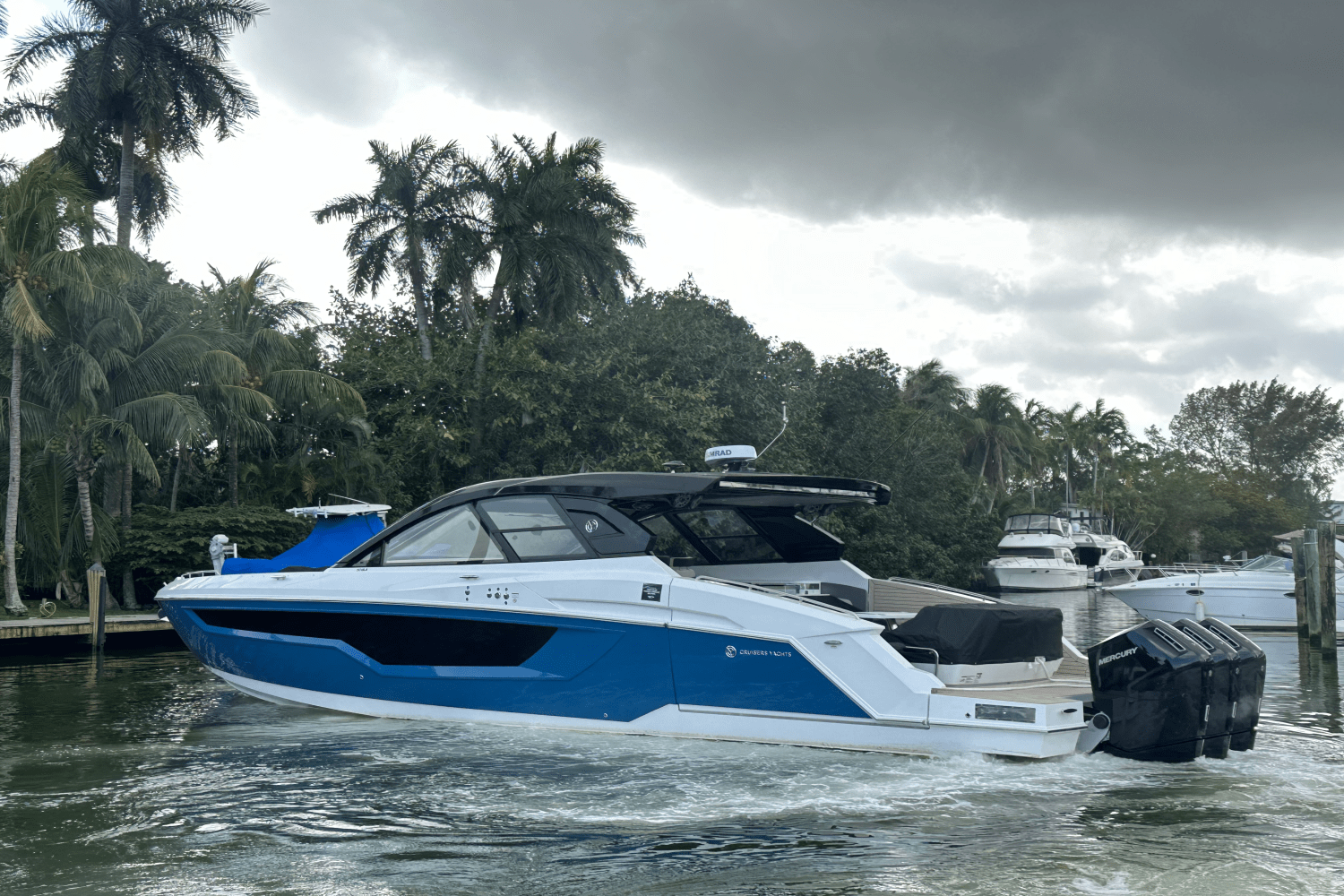 Slide: The Image of Cruisers Yachts 50 GLS Outboard 2025 - 2