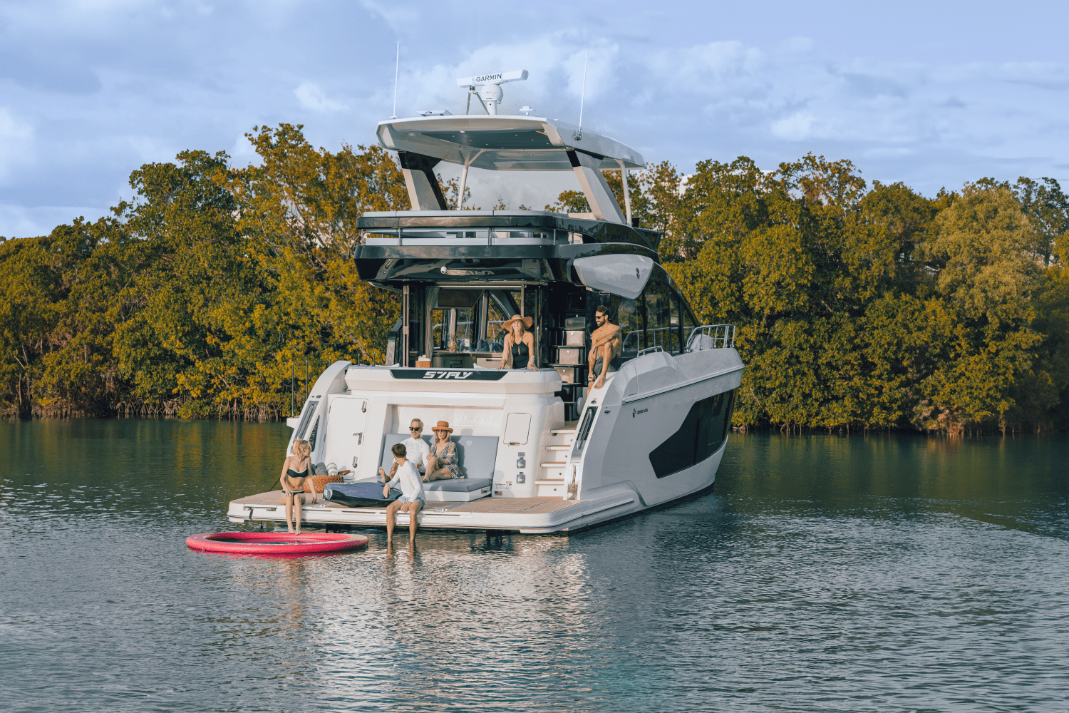 Slide: The Image of Cruisers Yachts 57 Fly 2025 - 4