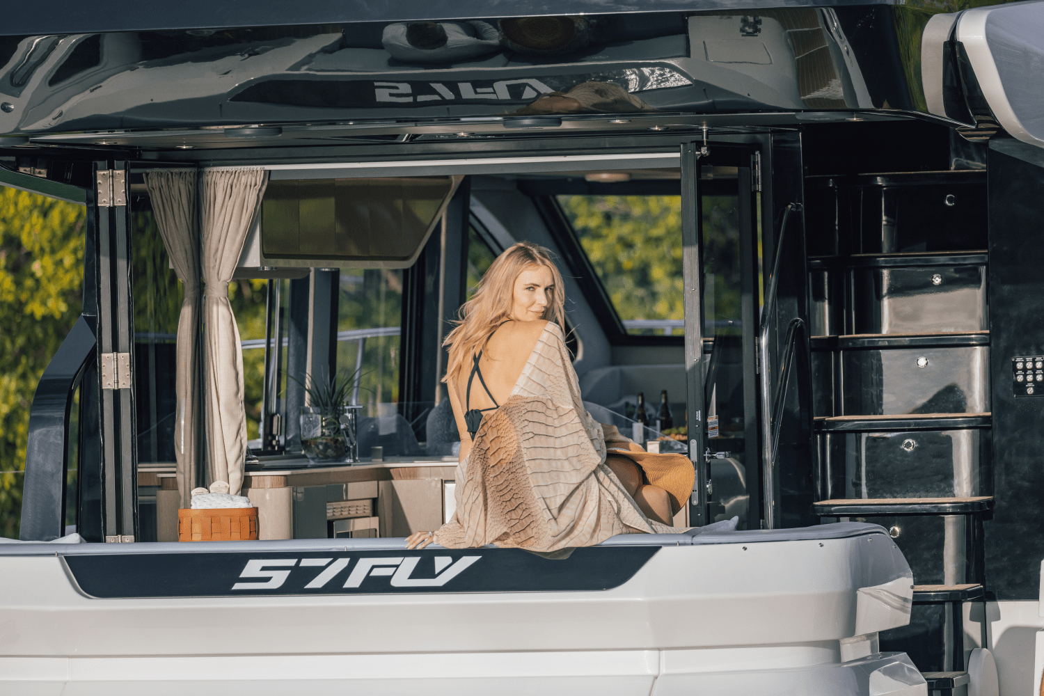 Slide: The Image of Cruisers Yachts 57 Fly 2025 - 5