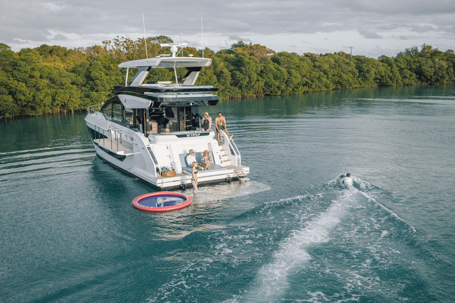 Slide: The Image of Cruisers Yachts 57 Fly 2025 - 7