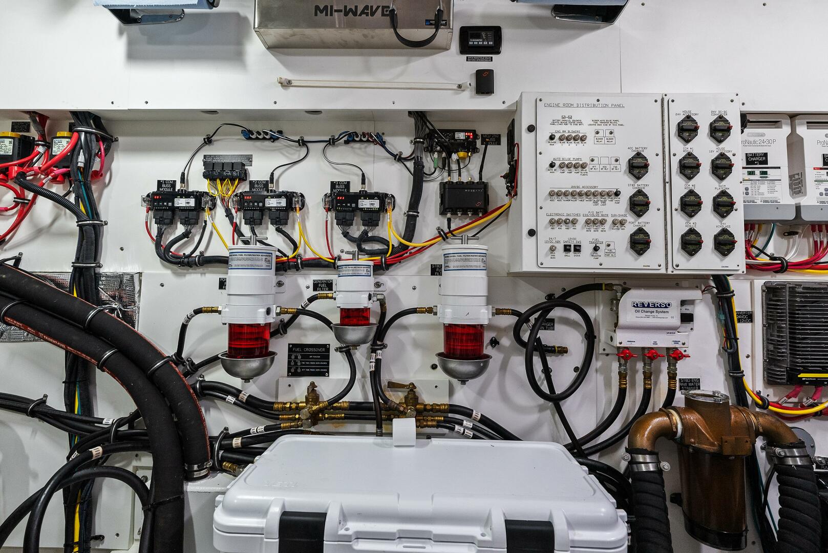 Slide: The Image of 2021 Cruiser Yachts 60 Cantius - Engine Room - 5432234