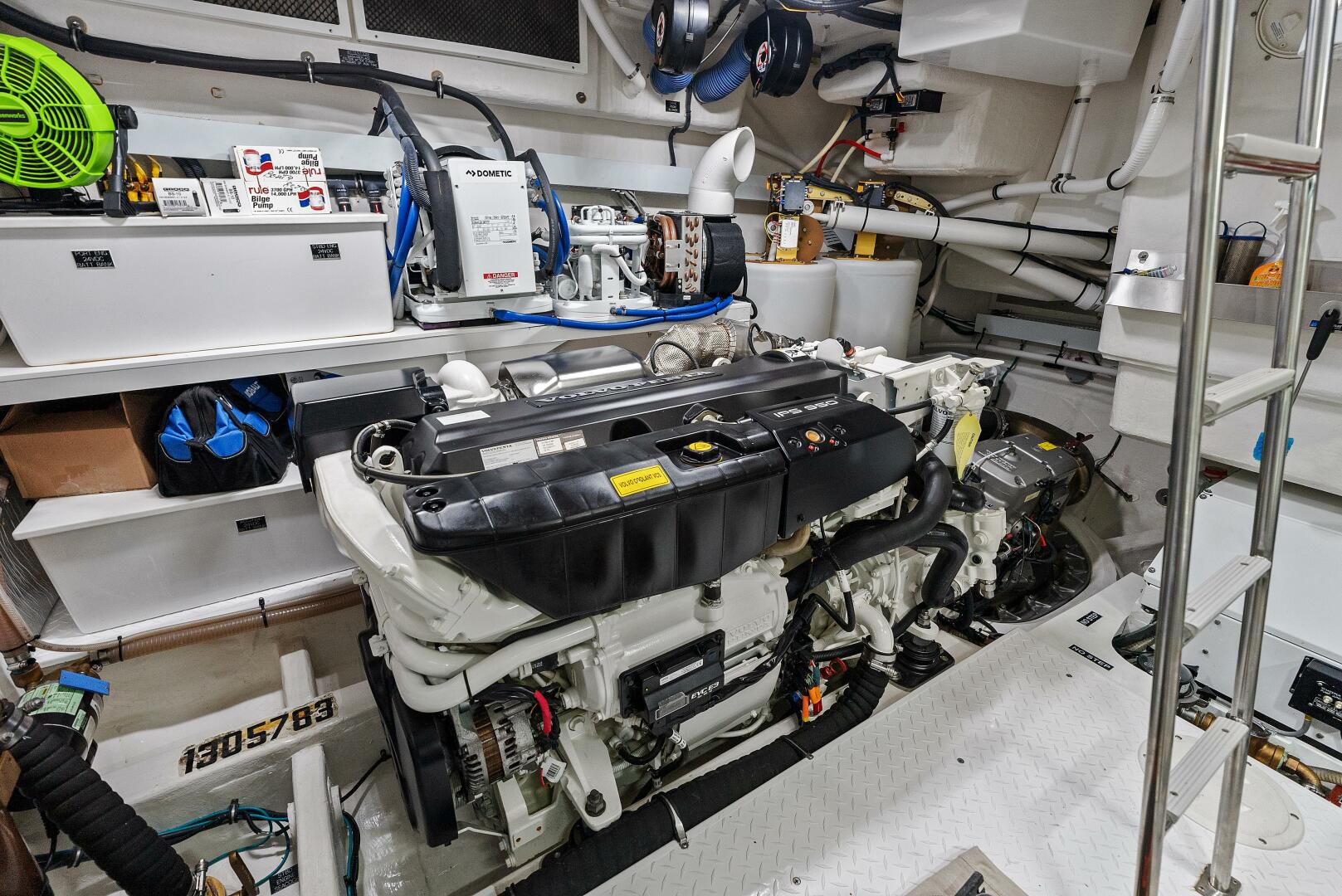 Slide: The Image of 2021 Cruiser Yachts 60 Cantius - Engine Room - 5432235
