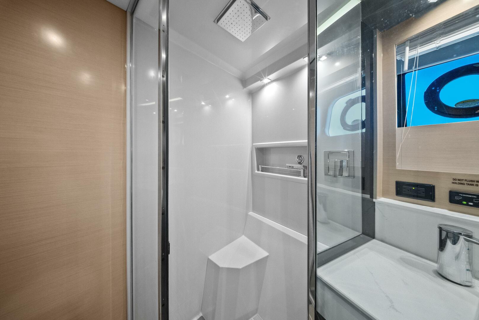 Slide: The Image of 2021 Cruiser Yachts 60 Cantius - Stateroom Head - 5432240