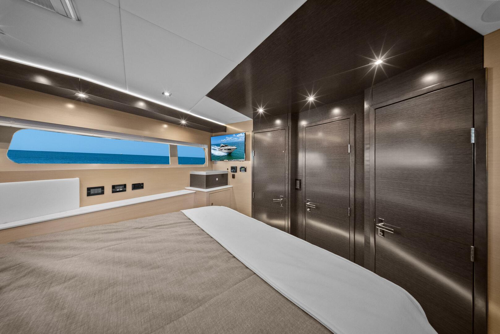 Slide: The Image of 2021 Cruiser Yachts 60 Cantius - Master Stateroom - 5432242