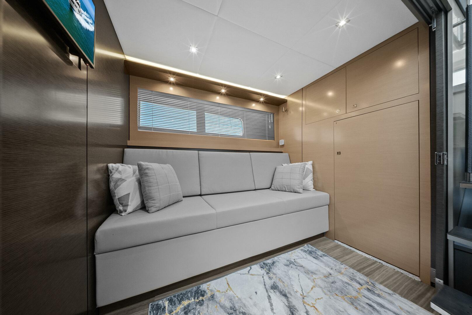 Slide: The Image of 2021 Cruiser Yachts 60 Cantius - Stateroom Seating - 5432244
