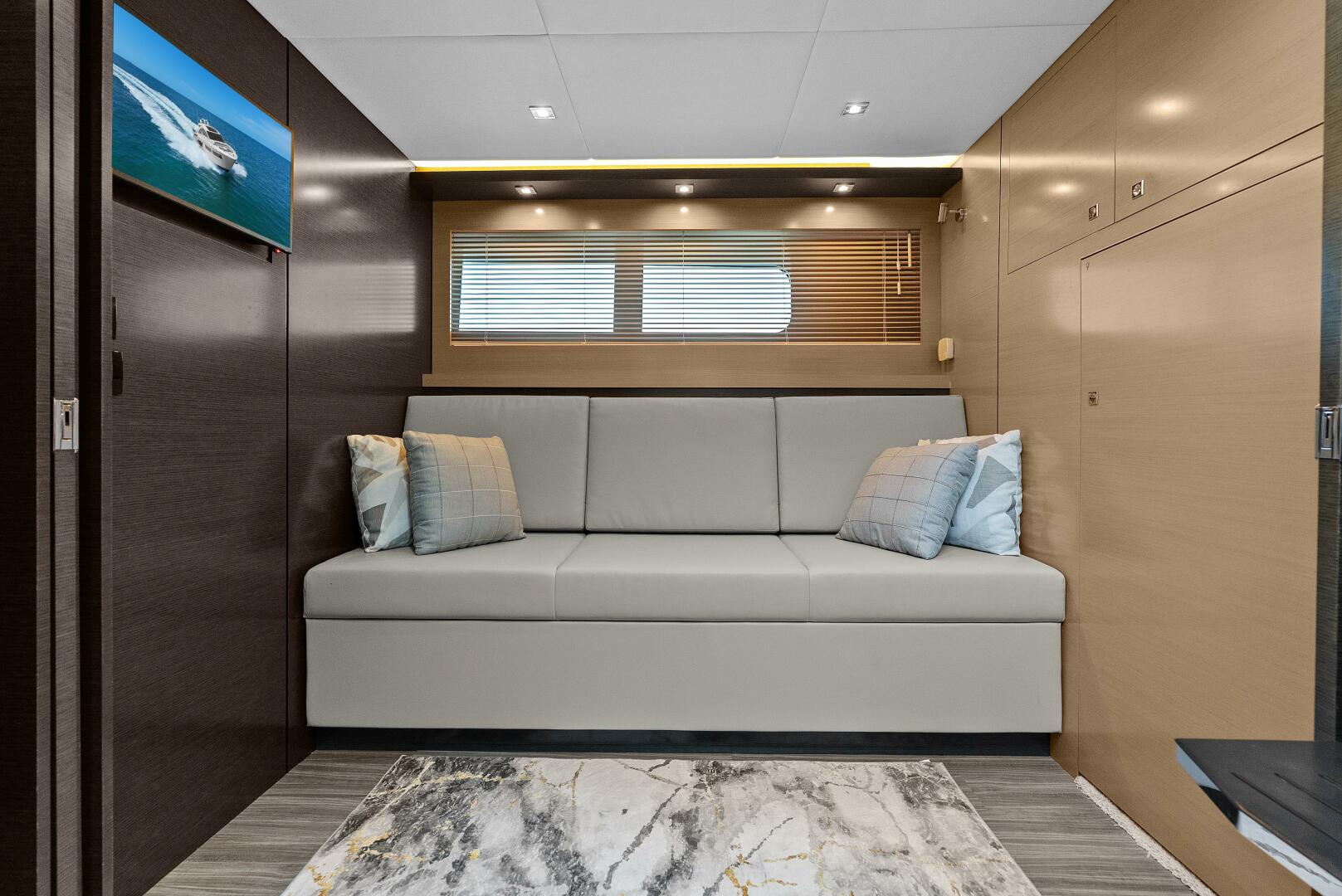 Slide: The Image of 2021 Cruiser Yachts 60 Cantius - Stateroom Seating - 5432253