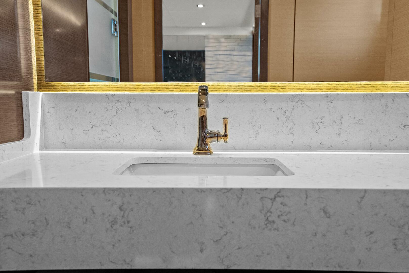 Slide: The Image of 2021 Cruiser Yachts 60 Cantius - Stateroom Head - 5432256