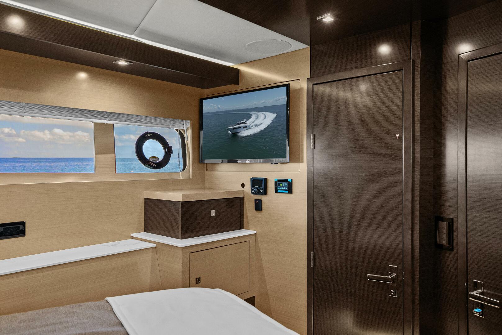 Slide: The Image of 2021 Cruiser Yachts 60 Cantius - Master Stateroom - 5432259