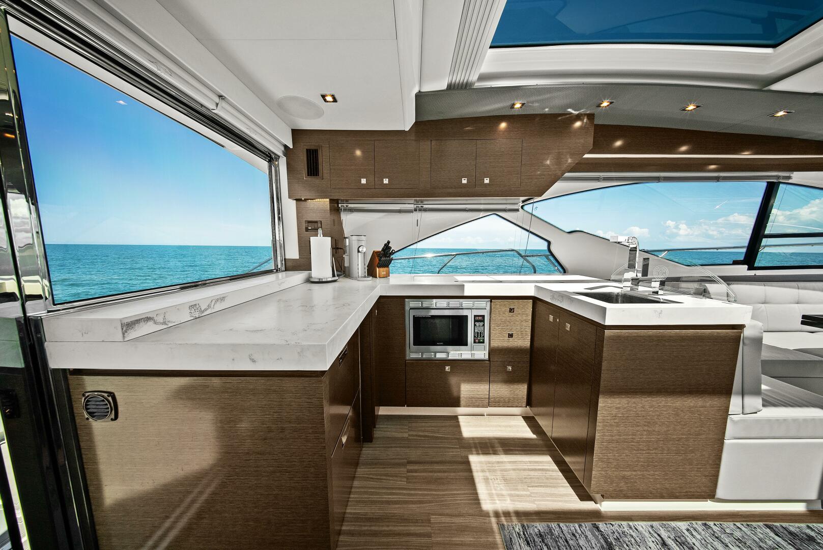 Slide: The Image of 2021 Cruiser Yachts 60 Cantius - Galley - 5432268